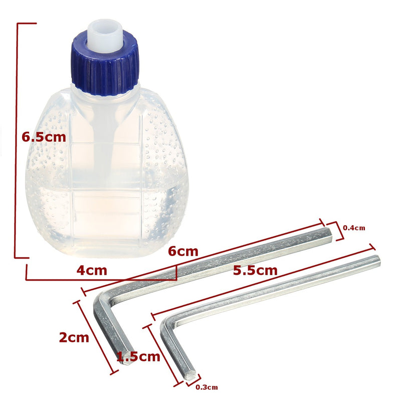 2 In 1 Heavy Duty Air Stapler/Nailer Staple Nail G un Kit Carpenter Working Tool