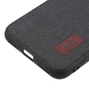 Bakeey Luxury Fabric Splice Soft Silicone Edge Shockproof Protective Case For Xiaomi Mi Play