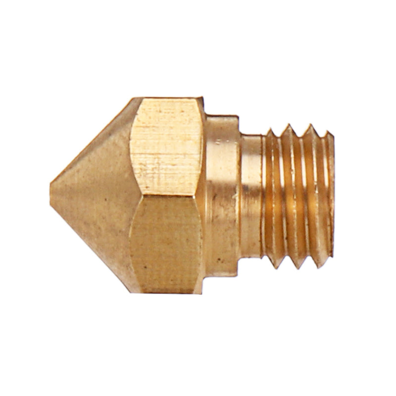 3pcs M7 Screw Thread 0.6mm MK10 Copper Nozzle for 3D Printer 1.75mm Fialment
