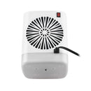 Minleaf Personal Space Heater 110-220V 50W Portable Electric Heater Quiet Table Fan Heater for Home Office