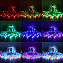 5M 3528 RGB 300 Flexible LED Strip Light With 24Keys Or 44 Keys Infrared Remote Control for Home Outdoor Use