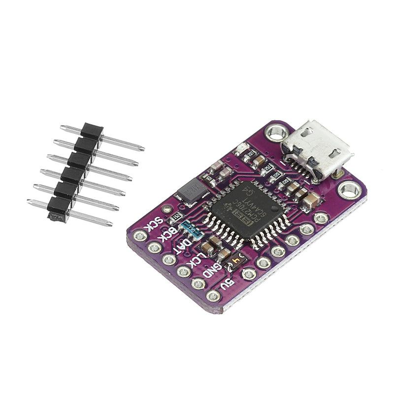 GY-PCM2706 USB TO I2S IIS Audio Power Amplifier Module OTG Sound Sub for MAC DAC Slave Daughter Card Decorder