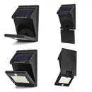 360 Rotating Solar Lighting PIR Motion Sensor Safety Outdoor Garden Wall Light