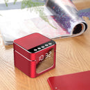 Bakeey Q5 Wireless bluetooth Speaker Digital Alarm Clock LED Display TF Card Handsfree Speaker