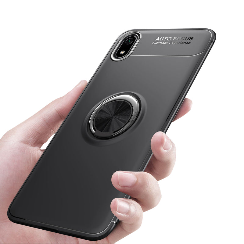 Bakeey Xiaomi Redmi 7A 360 Rotating Magnetic Ring Holder Soft TPU Shockproof Protective Case