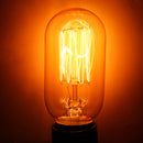 6PCS Dimmable AC220V E27 T45 40W Warm White Retro Vintage Edison Incandescent Light Bulb