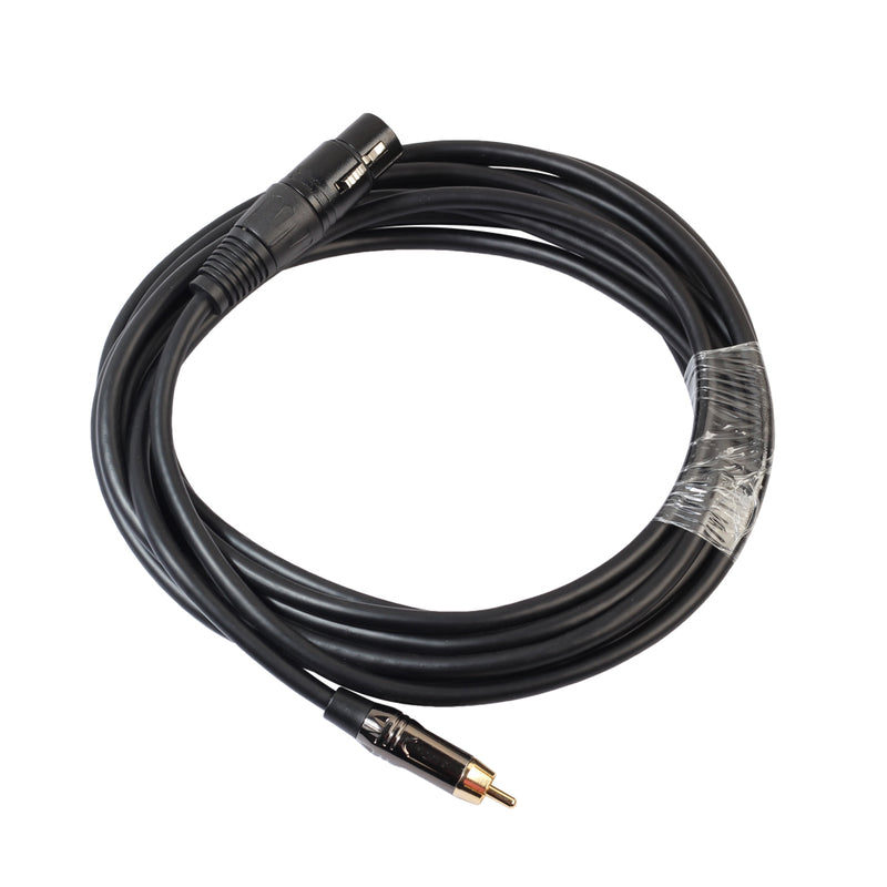 1/ 1.8/ 3M REXLIS TR044BF RCA Male to Canon Microphone Mixer Audio Extension Cable