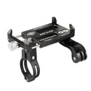 GUB G-88 Mountain Bike Aluminum Alloy Phone Holder 3.5-6.2 Inch Cell Phone Mount Telescopic Bracket