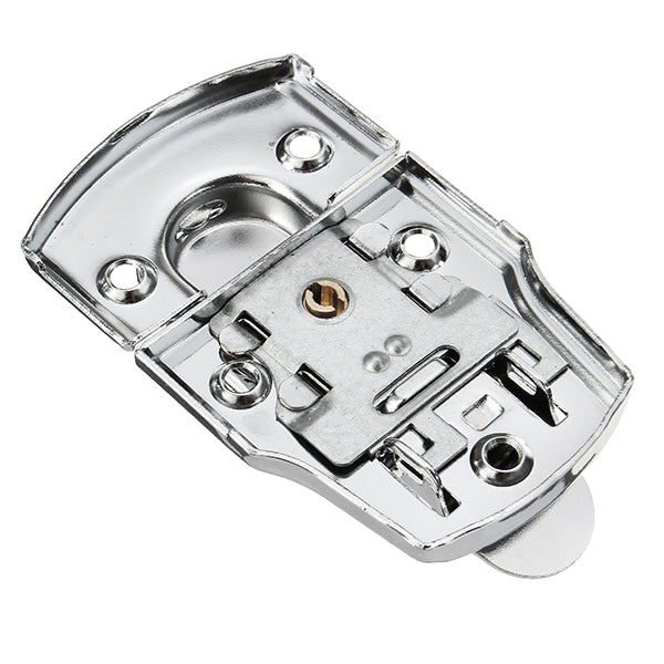6405B 7645mm Chrome Plated Drawbolt Closure Latch Case Latch Key Locking
