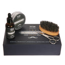 Y.F.M Beard Care Set Beard Oil Beard Cream Beard Style Comb Scissors