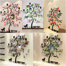 3D Photo Frame Family Tree Wall Sticker Living Room Bedroom Decor