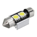 LED Interior Ceiling Dome Lights License Plate Lamps White 23PCS Kit for BMW X5 E53 2000-2006