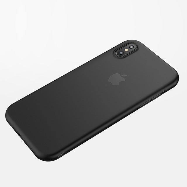 Cafele Protective Case for iPhone XS Max Ultra Thin Anti Fingerprint Shockproof Soft TPU Back Cover