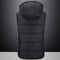 Electric Winter Warm Heated Waistcoat USB Charging Cotton Intelligent Heating Hooded Jacket Clothing