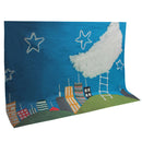 5x7ft Baby Children Photography Background Backdrop Shooting Studio Photo Props Stars Moon House