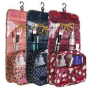 Travel Cosmetic Storage MakeUp Bag Folding Hanging Wash Organizer Pouch Toiletry