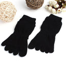 Elastic Cotton Yoga Sock Non Slip Full Toe Grip Fitness Silicon Massage Dots Sock 5 Colors