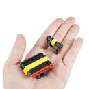 240Pcs 1/2/3/4/5/6 Pins Car Way Waterproof Electrical Terminal Wire Connector Plug Fuses