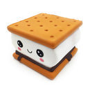 GiggleBread S'more Chocolate Biscuit Squishy 9.5*9*6CM Licensed Slow Rising With Packaging Collection Gift