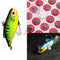 100PCS 7mm Fly Tying Lure Making 3D Self Adhesive Eyes Fishing Tools Fishing Lures