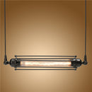 Double Headed Industrial Retro Vintage Pendant Lamp Kitchen Bar Hanging Ceiling Light AC110-240V