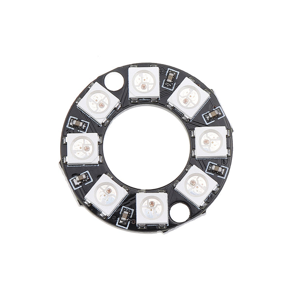 5pcs 8-bit WS2812 5050 RGB LED Intelligent Full Color RGB Light Ring Development Board For