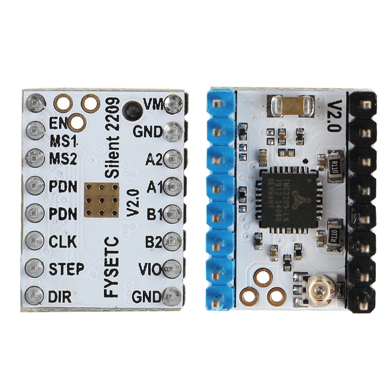 5pcs TMC2209 V2.0 Stepper Motor Driver Super Silent Stepsticks Mute Driver Board 256 Microsteps For Sidewinder 3D Printer