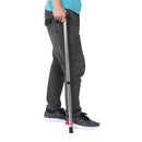 IPRee 2-Section Aluminum Folding Walking Climbing Sticks Adjustable Cane Ergonomical Handle 29-35Inch