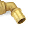 TMOK 1/2" 3/4" 501 Brass Water Faucet Tap Lever Handle Quick Opening with Ball Valve for Hot Water