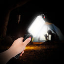 700LM 18650 Battery Flashlight 2 Modes LED Light Outdoor Camping Hunting Emergency Lamp With Hook