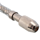 Mini Pin Vise Wood Spiral Semi-automatic Hand Drill with Chuck for Jewelry Tool Micro Twist Bit