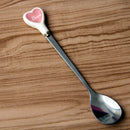Heart-shaped Stainless Steel Spoon Coffee Tea Ice Cream