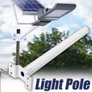 Mounting Light Pole for 90W LED Solar Powered Wall Street Light Outdoor Lamp