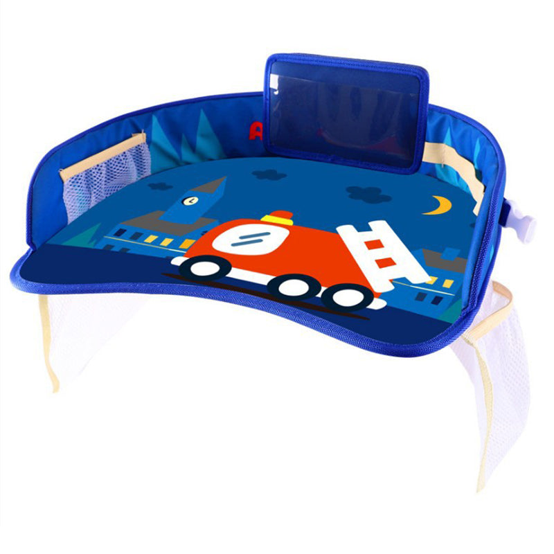 Baby Child Car Seat Table Kids Play Travel Seat Tray Safety Waterproof Drawing Board