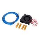12V DC 5015 Blower Cooling Fan with 2*4mm PTEF Tube & 4pcs 8*25 Hot Bed Spring Kit for 3D Printer Part