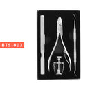 Y.F.M 6 Styles Stainless Steel Nail Cuticle Nipper Clipper Set Ingrown Nail Correction Tools Kit