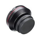 LIEQI LQ-025 2-In-1 Lens Kit 0.6X Wide Angle+15X Macro Camera Lens With Universal Clip