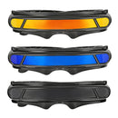 Futuristic Sunglasses Mirrored Narrow Lens Wrap Visor Robot Costume Wrap Glasses