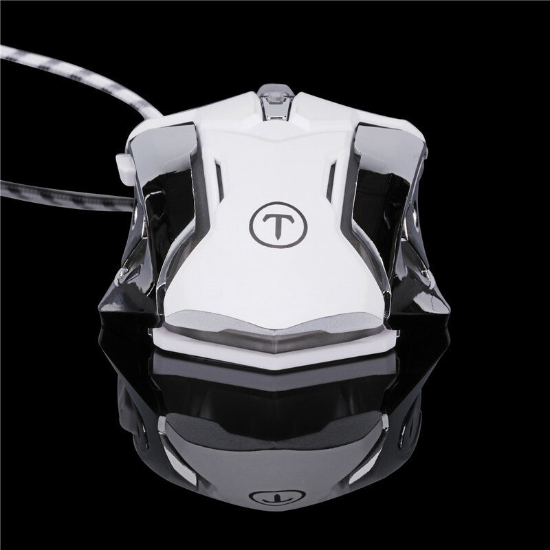 ZUOYA MMR2 Silent/Sounds Wired Gaming Mouse USB Cable LED Desktop Computer Optical Gamer Mice Macro Programming Mouse For Laptop PC Computer