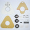 5pcs Geekcreit DIY Round Triangle LED POV Rotation Hand Spinner SMD Learning Kit