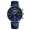 SKMEI 9117 Business Style Waterproof Men Wrist Watch Leather Strap Quartz Watches