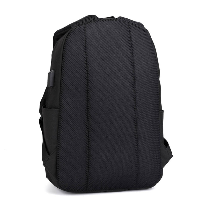Oxford Backpack with USB Charging Port Student School Bag Fashion Shoulder Bag for Ipad Laptop Bag