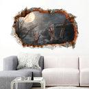 Miico FX64112 Halloween Sticker Wall Sticker Decoration For Living Room Halloween Decoration