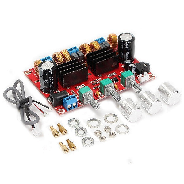 DC12-24V TPA3116D2 2.1 Channel Digital Subwoofer Power Amplifier Board