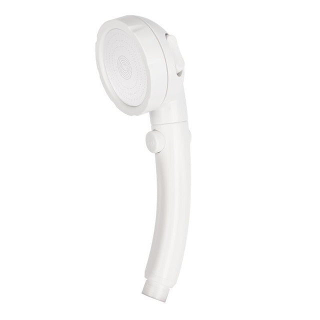Hand-held Supercharged Shower Head With Switch Removable And Washable Japanese Style Drop-resistant Bathroom Water Heater Shower Head