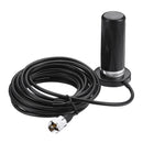 Car Mobile Radio Dual Band VHF UHF Antenna PL259 5M Coaxial Cable Magnetic Mount Base and SMA-F SMA-M BNC Connector