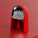 Creative Design Gentleman Alarm Clock Digital Snooze Table Clock Voice Induction Function Press Control Home Decoration Clock