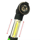 XANES CL13 Hidden Stretchable COB Light + 90 Rotated Head Light Magnetic Tail LED Flashlight