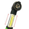 XANES CL13 Hidden Stretchable COB Light + 90 Rotated Head Light Magnetic Tail LED Flashlight