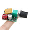 5pcs DC 5V To 35V 5A Mini Motor PWM Speed Controller Ultra Small LED Dimmer Speed Switch Governor